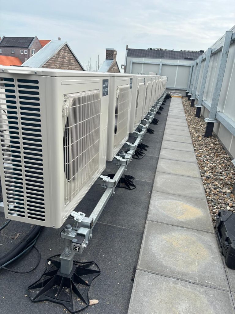 Warmtepompen appartementen- complex